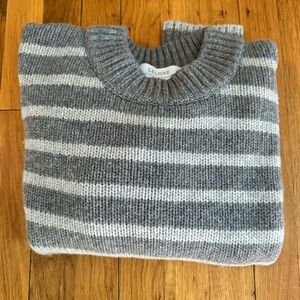 La Ligne Heather mini Marin Gray Sweater